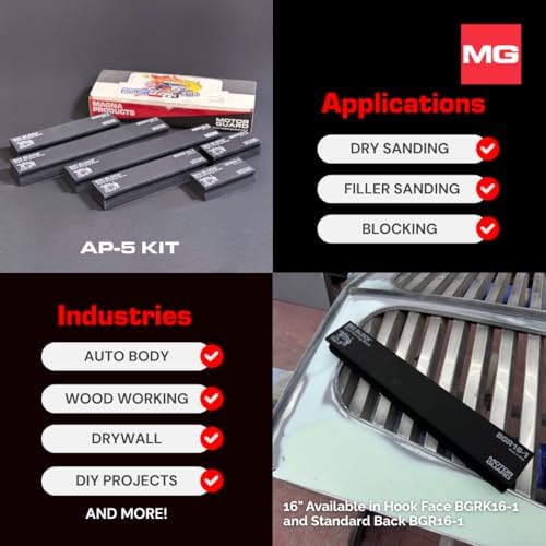 Motor Guard - Sanding Block (BGRK16-1),One Size