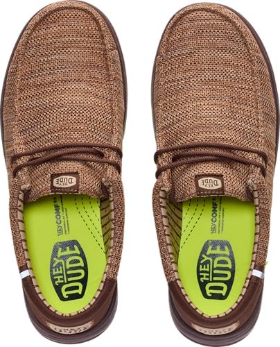 HEYDUDE Men's Wally Work CT | Water-Repellent, Slip Resistant Work Shoe