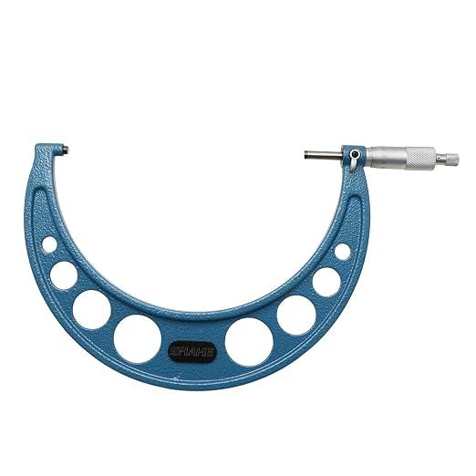 SHAHE 7-8''/175-200mm 0.01mm Outside Micrometer Gauge Micrometer Measuring Tool 5201-200A