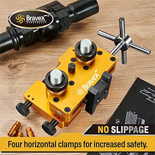 Sight Pusher, Sight Pusher Tool with Rotatable Sights Prong for Front and Rear Sights, High Precision, Strong 6065 Aluminum Frame, Sight Adjustment Removal Tool