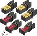 60PCS Multitool Blades, Oscillating Saw Blades with Titanium Coating, Japanese Teeth for Wood, Plastic & Metal, Universal Oscillating Tool Blades Fit DeWalt, Milwaukee, Ryobi, Fein