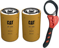 Caterpillar 211-4359 Engine Oil Filter Advanced High Efficiency w/IHD Strap Wrench Bundle (2)