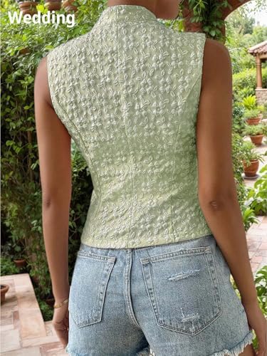 Mina Self Women's Sleeveless Sweater Vest,Knit Stretchy Dressy Casual Top