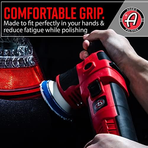 Adam's Polishes SK Pro 12mm Car Polisher - Professional Dual Action Polisher For Car Detailing - Paint Correction, Waxer Buffer DA Polisher - Variable Speed Car Polisher System
