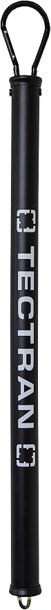 Tectran Standard Duty Dual Spring Tender Kit | Support Springs for Air & Electric Hook-Up Lines | Black | (25" Length w/Standard 3-Hole Clamp)