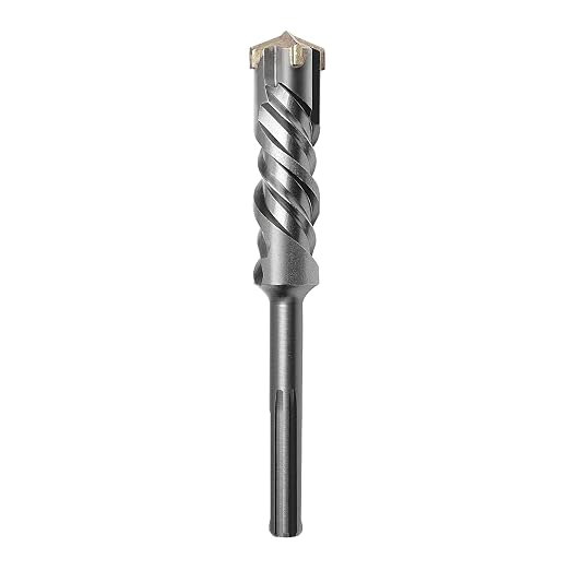 1-1/2 x 10 inch SDS Max Rotary Hammer Drill Bit, 38x260mm Carbide Tip Masonry Drill Bit,Concrete Drill Bit for Masonry, Brick, Stone, Concrete (Length :260mm / 10 inch, 38mm (1-1/2 in) Diameter)