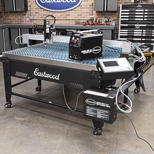 Eastwood Versa Cut 5x5 CNC Plasma Table with CNC Cut 60 - Machine Torch - HD Consumables Kit
