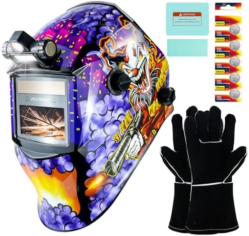 TRQWH Welding Hood Auto Darkening Welding Helmet with Light True Color