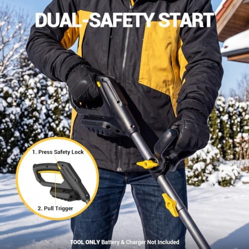 Electric Snow Shovel Compatible with DeWalt 20V Max Battery