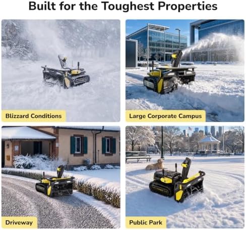 YARBO Upgraded Snow Blower Gen 2 Module Works with Y40/Y40P Core
