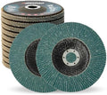 10 Pack ABRAPRO T29 Jumbo Zirconia Flap Discs 6" x 7/8", 40/60/80 Grit
