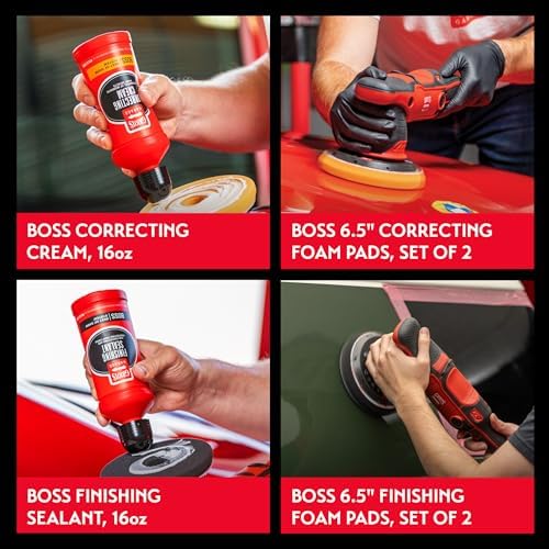 Griot's Garage G9 Orbital 2-Step BOSS Kit for Car Polishing