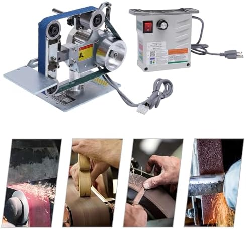 550W Bench Belt Sander Grinder Tabletop Variable Speed Knife Sharpener