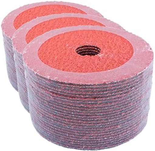 BHA 5" x7/8" Ceramic Resin Fiber Discs, 36 Grit - 75 Pack