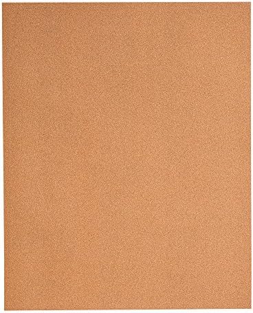 Mercer Industries 205220A - 9 x 11 Garnet Paper Sheets, Grit 220A (100 pack)