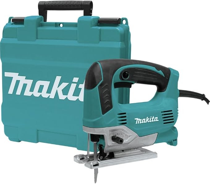 Makita JV0600K-R 120V 6.5 Amp Top Handle Corded Jig Saw with Tool Case (Renewed)