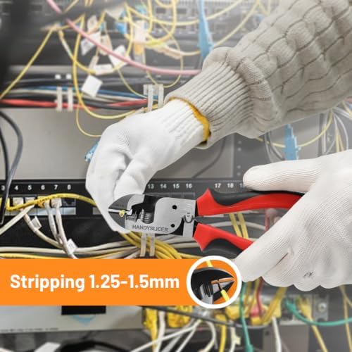 7" 5 in 1 Diagonal Cutting Pliers, CR-V Wire Cutter