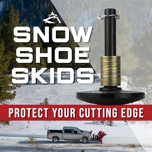 The ROP Shop Cast Iron Snowplow Shoe Assembly for Boss DXT, V XT, HTX-V, EXT, HTX Removal