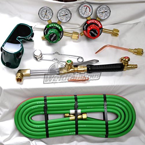 ESAB Victor Technologies 0384-2691 Medalist 350 System Heavy Duty Cutting System, Acetylene Gas Service, G350-15-300 Fuel Gas Regulator