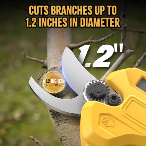 2 IN 1 Electric Pruning Shears with Pole for Dewalt 20V Max Battery