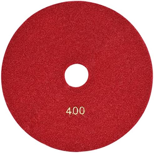 8" Wet Diamond Polishing Pads Set of 7pcs for Marble, Granite, Concrete,Stone Sanding Buffing