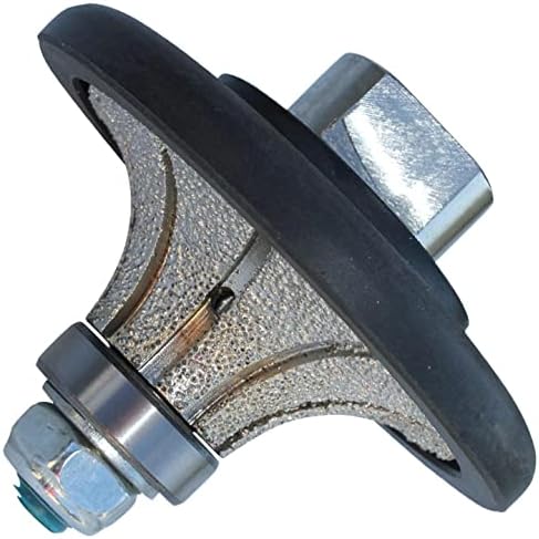 3/4" granite bullnose profile wheel edges - Half Radius Demi B20 For Marble Stone Profile Grinding By STADEA