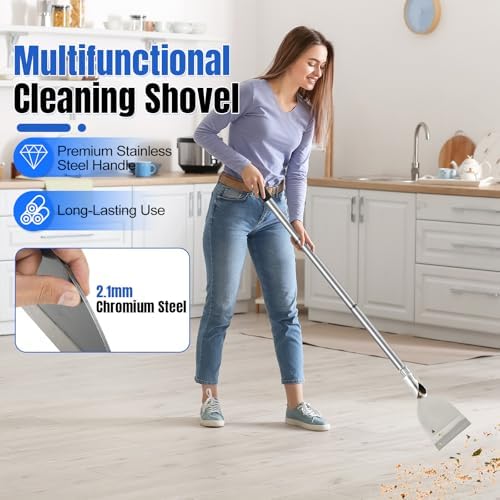 Paint Floor Scraper Tool, Wallpaper Removal, Garden Flat Shovel
