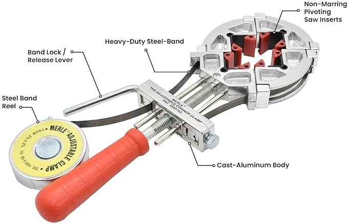 MLCS - MLC-4879 9012 Woodworking Exclusive Merle Multi-Corner Clamp