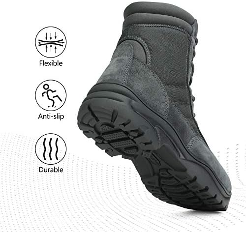 NORTIV 8 Men's Military Tactical Work Boots