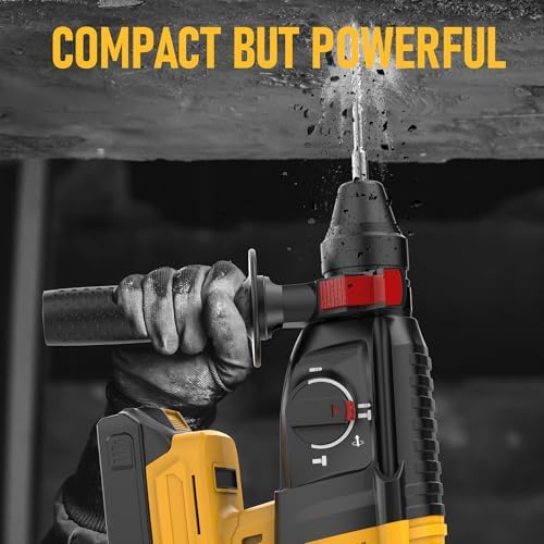 SDS Cordless Rotary Hammer Drill Fit for Dewalt 20V Battery(NO Battery)