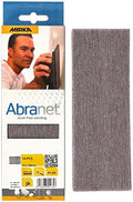 Mirka Abranet Net Sheets 2.75x8 inch Grit 120 Sandpaper 10 pcs