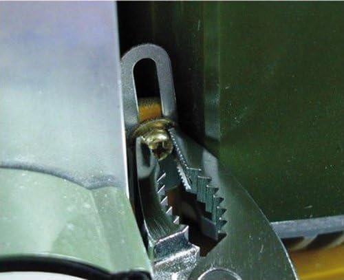 ENGINEER PZ-56 Screw Removal Pliers, Slip Joint, unique vertically serrated jaws to grip damaged screws with no slippage, Made in Japan