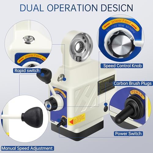 RATTMMOTOR JN400S 220V Y-Axis Milling Table Power Feed 0-200RPM