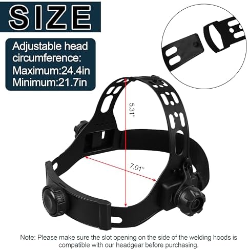 Welding Headgear Replacement for Lincoln Electric WeldingHeadgear Ratchet