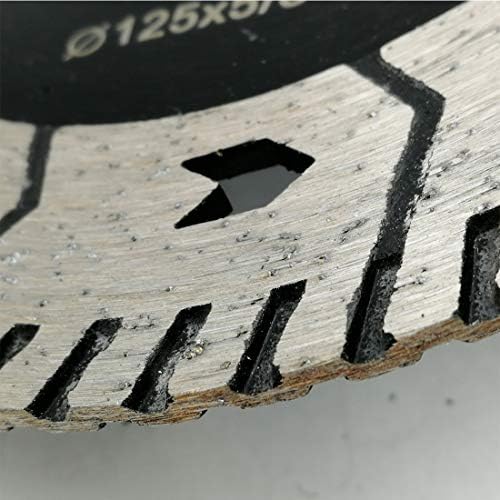 SHDIATOOL 5-Inch Diamond Cutting Disc Cut & Grind for Granite 5/8“-11,2PCS