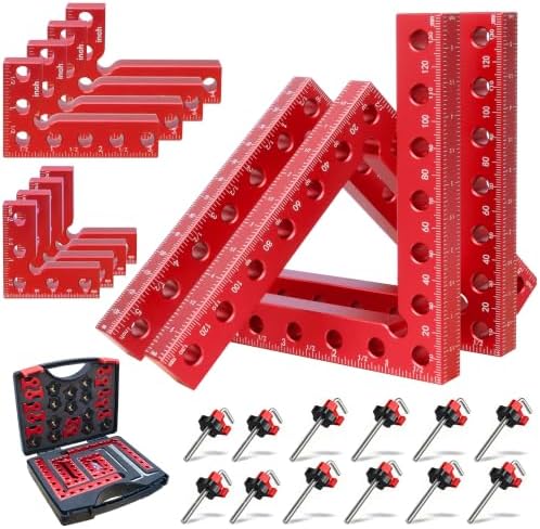 12 Pack Corner Clamps for Woodworking 90 Degree Corner Clamp with Box.
