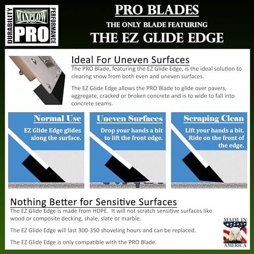 PRO42 PRO Snow Pusher, 42"