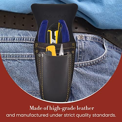 Style n Craft 9-Pocket Carpenter’s Nail and Tool Pouch
