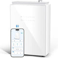 Essential Oil Diffuser - HVAC System, 5500 Sq.Ft Waterless Diffuser, Whole House & Aromatherapy Diffuser, Oil Diffuser for Office Home Large Room, WiFi & Bluetooth App Control, White