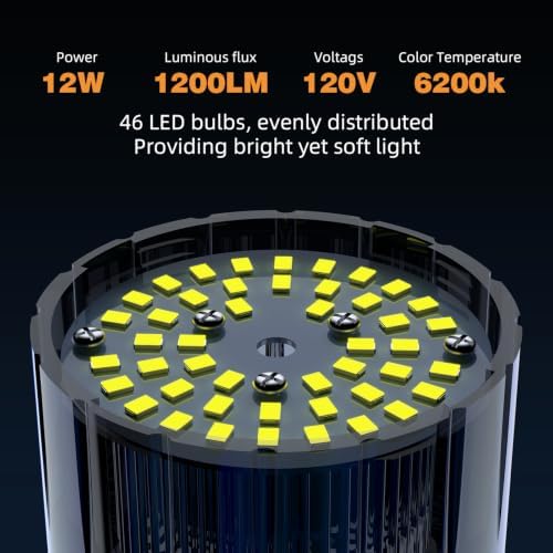 Magnetic Light, 35LEDs,1200 Lumen 120v Flexible Gooseneck Work Light with Adjustable Magnetic Base for Lathe CNC Milling Drill Press Sewing Machine Industrial Lighting, 12W