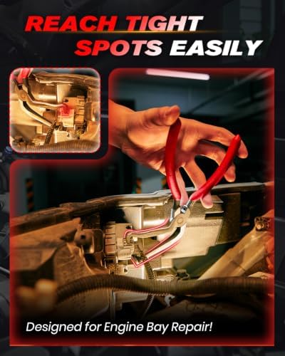 Sakerplus Electrical Disconnect Pliers, Automotive Connector Removal Tool