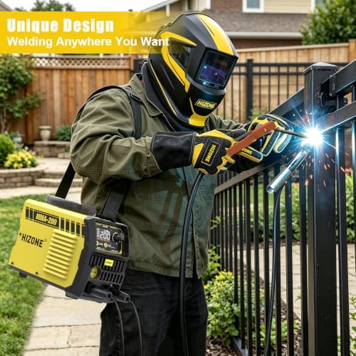 HIZONE Stick Welder, 2 in 1 200A ARC/Lift TIG Welding Machine,110V/220V