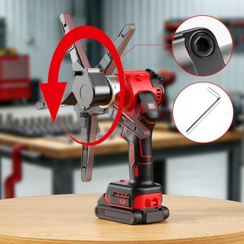 Belt Sander Compatible with Milwaukee 18V Battery 3/8"x13" Mini 5600FPM