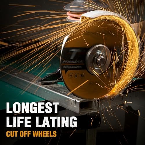 20 Pack Cut Off Wheels 7 Inch Cutting Wheel 7”x1/16”x7/8” Metal and Stainless Steel Cutting Disc Fit for Angle Grinder Aggressive Cutting disc for General Purpose Metal Cutting