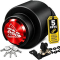 Trailer Hitch Lock, 2-5/16 Inch Coupler, Red