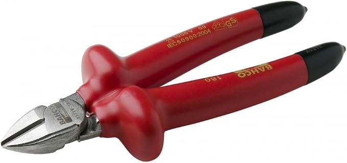 Bahco 2171V-180 7 Inch 1000 Volt Side Cutting Pliers