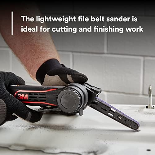 3M File Belt Sander Mini 33573, 13 in, 1 Per Box, File Sander for Cutting and Grinding