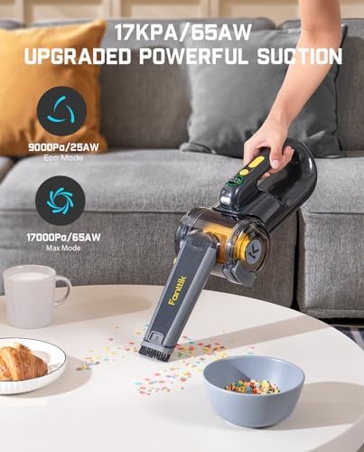 Fanttik Fold V10 Ultra Deluxe Handheld Vacuum Cordless G9 Handy Cordless Electric Spin Scrubber