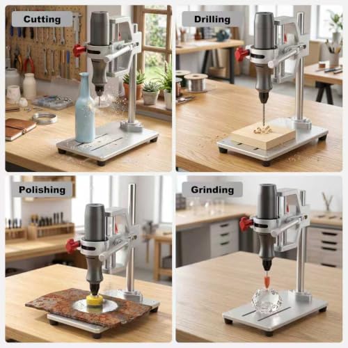 Mini Rotary Tool & Mini Drill Press - Mini Rotary Tool Workstation Stand