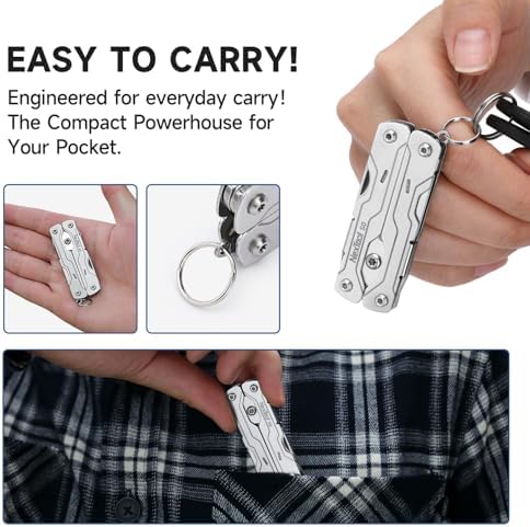 NexTool Micro Sailor Scissors S0 and Knight K30 Multitool Bundle